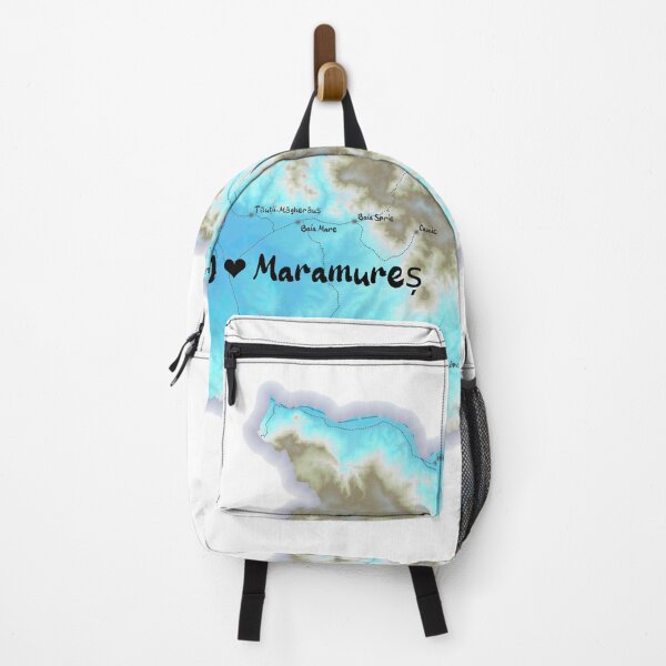 Item preview, Maramureș County Map, România 2 designed and sold by maptheclouds.