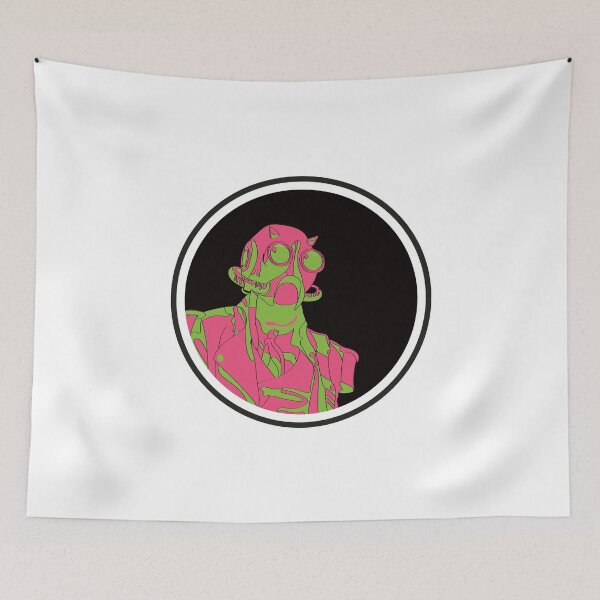 Item preview, Nameless ghoul- green&pink designed and sold by CitrusRock17.