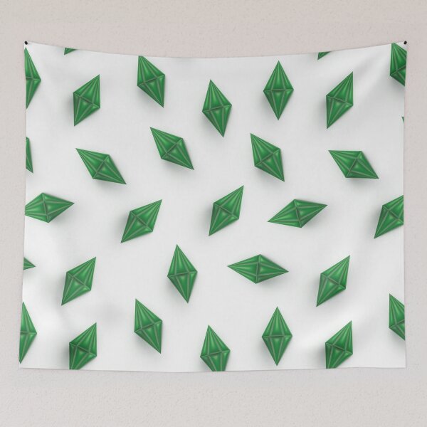 Item preview, Sims 3d plumbob pattern designed and sold by Tinuwiell.