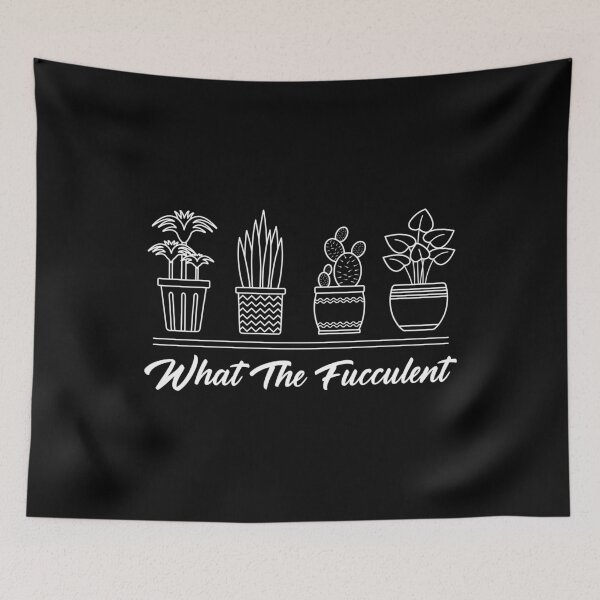 Item preview, What The Fucculent Cactus Succulents Plants Gift Gardening designed and sold by jingdomdesgine.