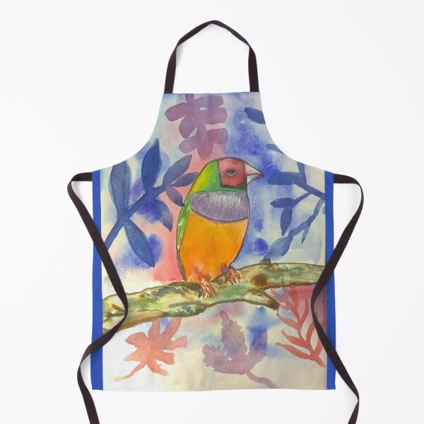 Item preview, Watercolor bird in the wild designed and sold by altairaleon.