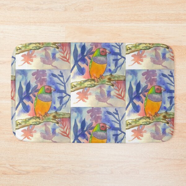 Item preview, Watercolor bird in the wild designed and sold by altairaleon.