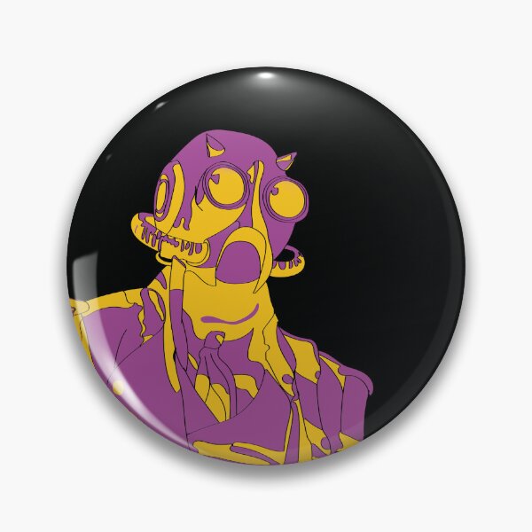 Item preview, Nameless ghoul- purple&yellow designed and sold by CitrusRock17.