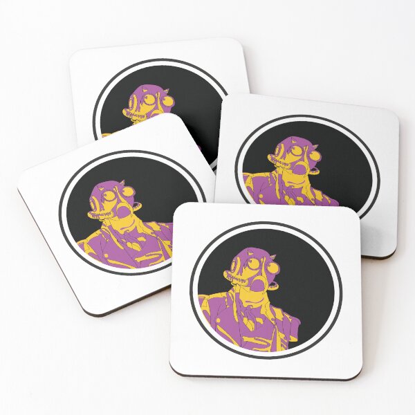 Item preview, Nameless ghoul- purple&yellow designed and sold by CitrusRock17.