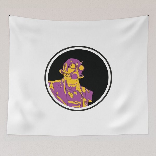 Item preview, Nameless ghoul- purple&yellow designed and sold by CitrusRock17.