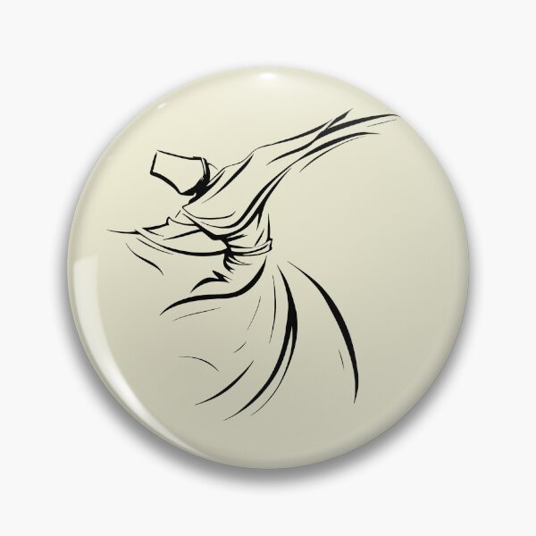 Item preview, Cultural And Spiritual Dance Of The Dervish Line Art designed and sold by taiche.