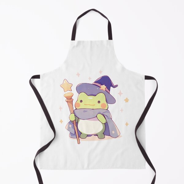 Item preview, Cute Kawaii Froggy Frog Wizard Pastel and Purple designed and sold by CozyKawaiiArt.