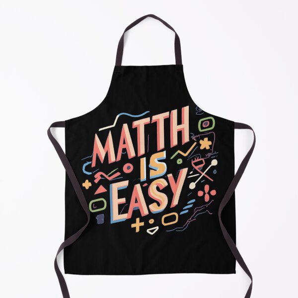 Item preview, "Math Is Easy" Funny Math Teacher Student Gift designed and sold by GalaxyGraffiti.
