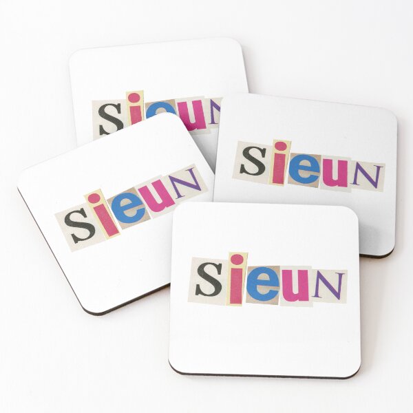 Item preview, Sieun logo goods designed and sold by KPOP-4-U.