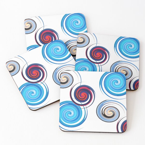 Item preview, Spirals in Different Colors designed and sold by SideDishDesign.