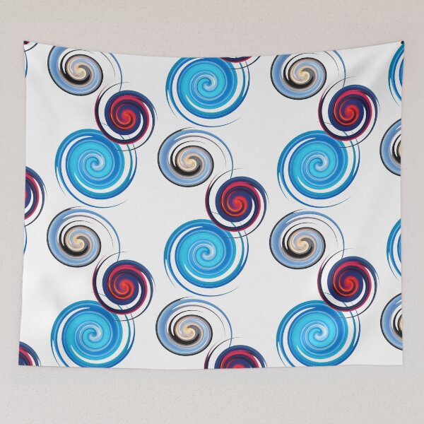 Item preview, Spirals in Different Colors designed and sold by SideDishDesign.