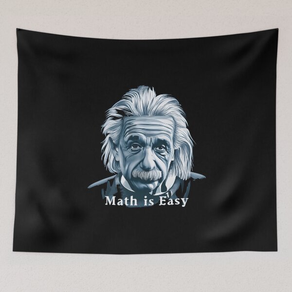 Item preview, "Math Is Easy" Funny Math Teacher Student Gift designed and sold by GalaxyGraffiti.