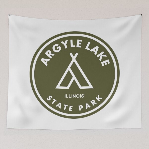 Item preview, Argyle Lake State Park Illinois Tent designed and sold by bivenart.