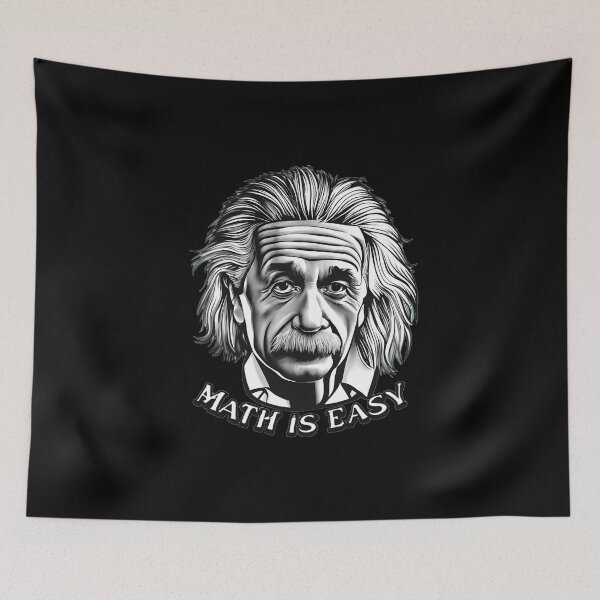 Item preview, "Math Is Easy" Funny Math Teacher Student Gift designed and sold by GalaxyGraffiti.