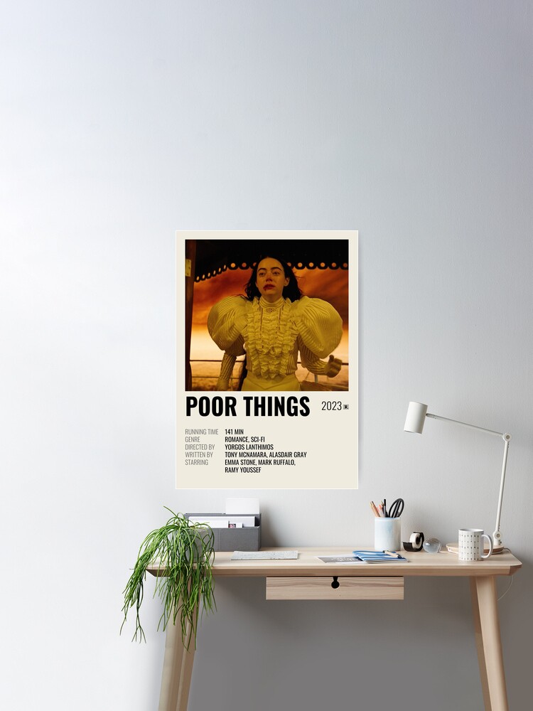 Poor Things Movie Poster Poor Things Vintage Movie Poster 