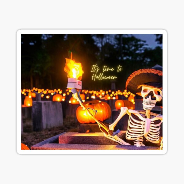 Skeleton 9 Sticker