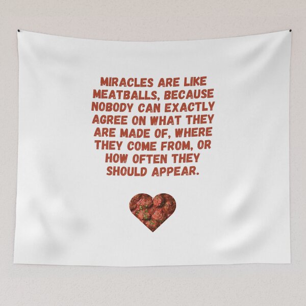 Item preview, Funny Meatballs Quote Willow Days designed and sold by avit1.