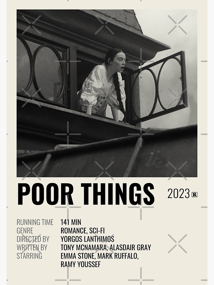 Poor Things (2023) Movie Poster Poster for Sale by HansineKarlsen