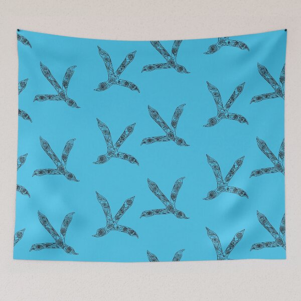 Item preview, Copy of Copy of Bird Tracks Anti-Stress_2Blue designed and sold by EireneSan.