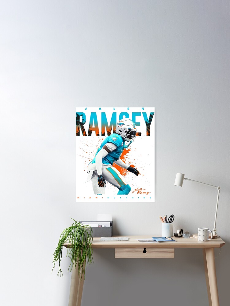 Los Angeles Rams Trading Star CB Jalen Ramsey To Miami Dolphins NFL Home  Decor Poster Canvas - REVER LAVIE