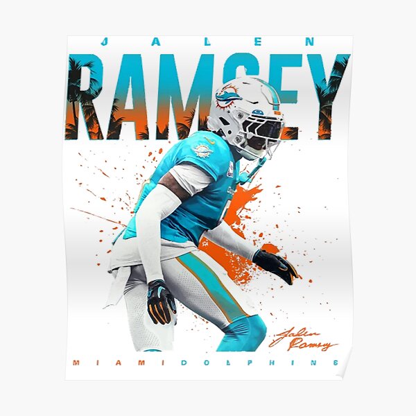 Tyreek Hill Miami Dolphins Sketch Art 20 Poster by Joe Hamilton