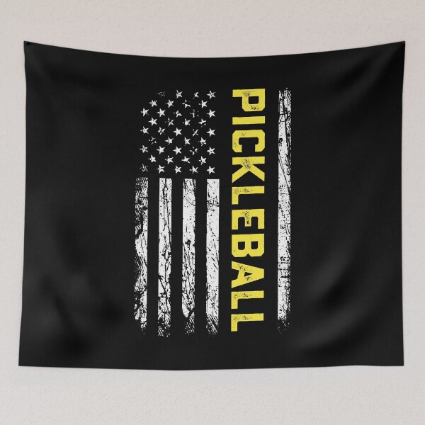 Artikelvorschau, Pickleball USA-Flagge US-Spieler Paddleball entworfen und verkauft von jingdomdesgine.