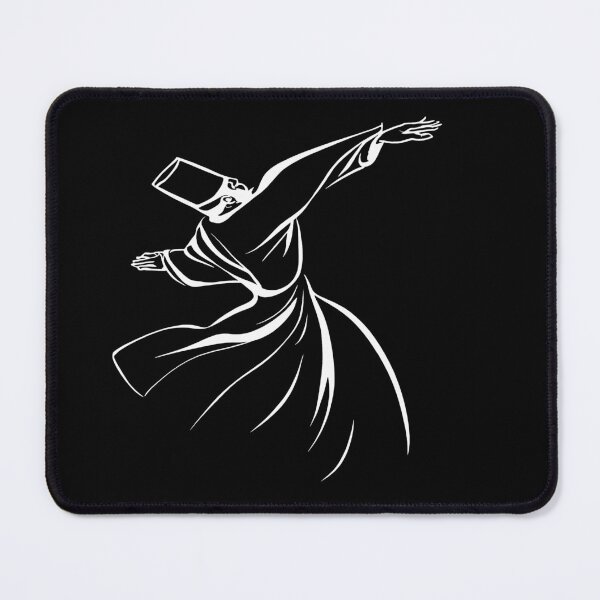 Item preview, Cultural And Spiritual Dance Of The Dervish Line Art designed and sold by taiche.