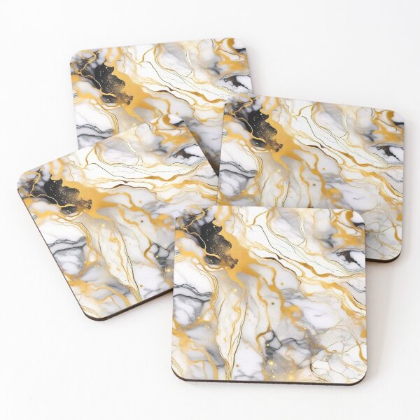 Item preview, Abstract marble texture with golden lines designed and sold by 4Seasons.