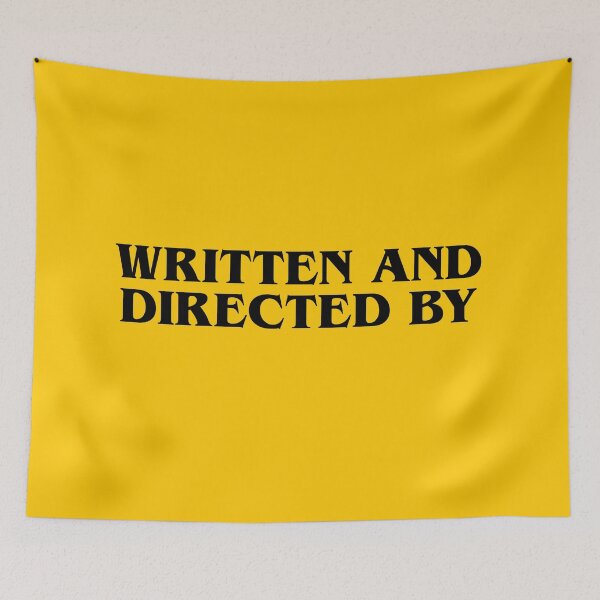 Item preview, Written and Directed By ... Tarantino style font designed and sold by WRITTEN AND DIRECTED BY.