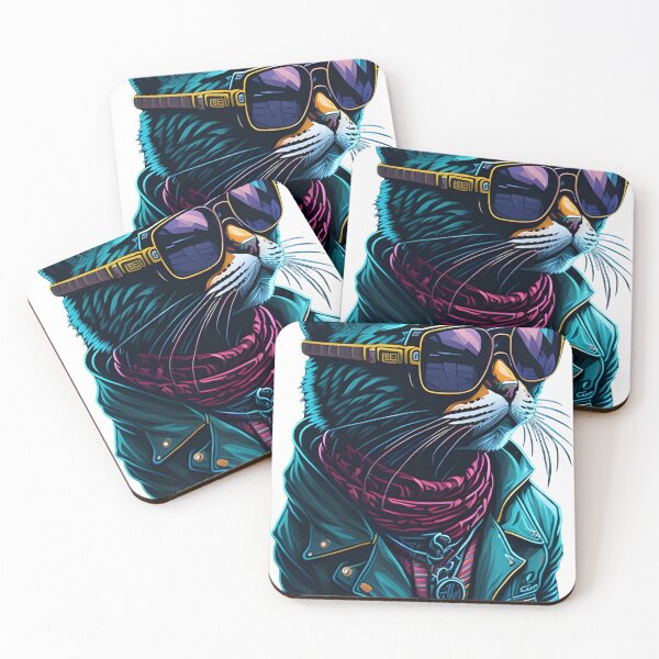 Item preview, Cool cat designed and sold by ratchawoot.