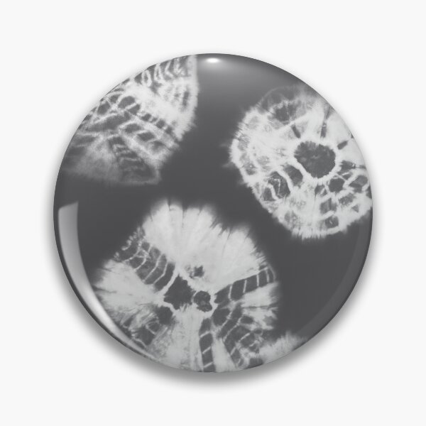 Item preview, Shibori Kumo tie dye white dots over gray  designed and sold by marufemia.