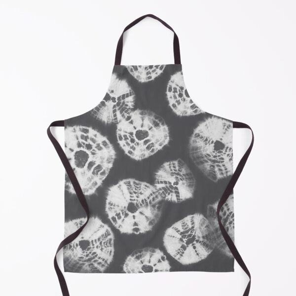 Item preview, Shibori Kumo tie dye white dots over gray  designed and sold by marufemia.