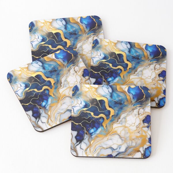 Item preview, Abstract marble texture with golden lines designed and sold by 4Seasons.