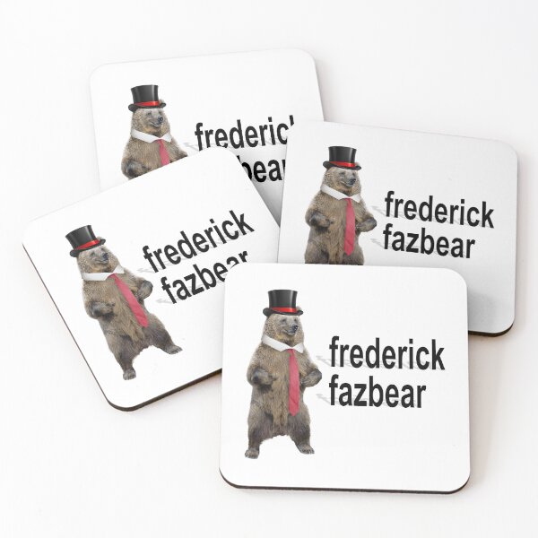 Item preview, frederick fazbear the fancy bear fnaf parody designed and sold by snazzyseagull.
