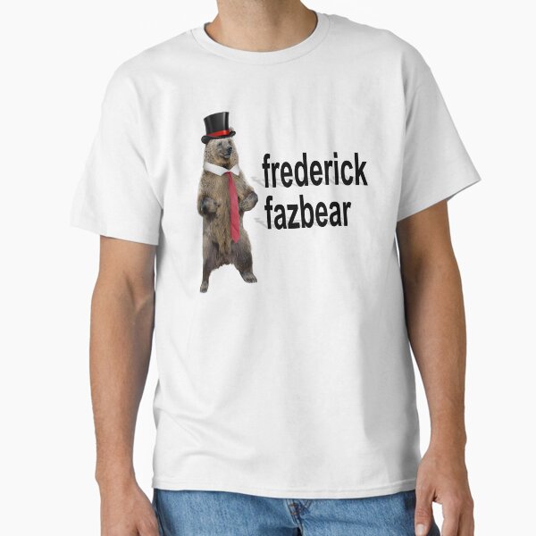 Item preview, frederick fazbear the fancy bear fnaf parody designed and sold by snazzyseagull.