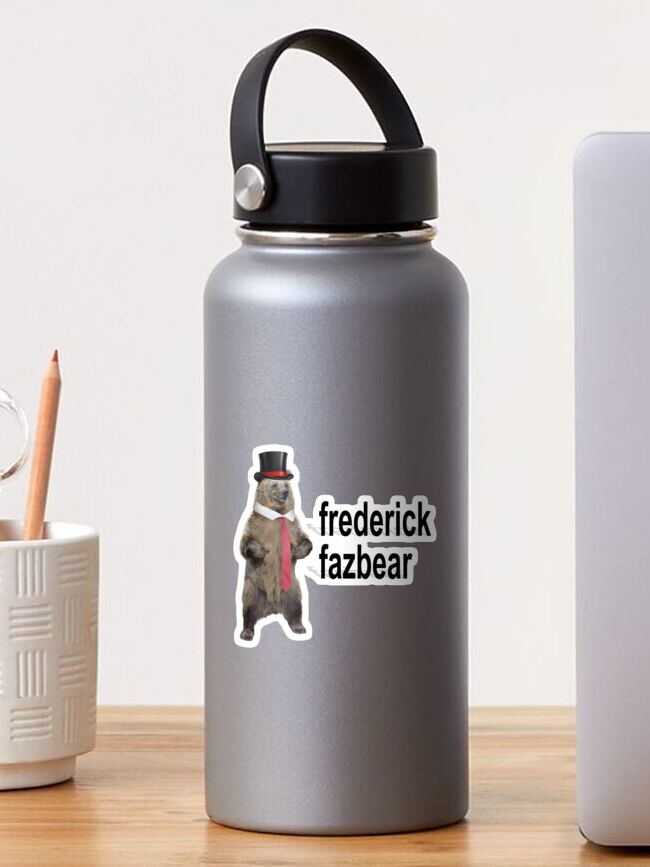 Five Nights At Freddy's Freddy Fazbear 24 Oz. Plastic Water Bottle