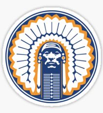 chief illiniwek Sticker