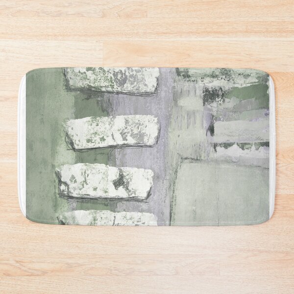 Item preview, Mint green gray abstract  designed and sold by ElaSzczepaniak.