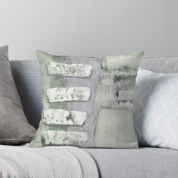 Item preview, Mint green gray abstract  designed and sold by ElaSzczepaniak.