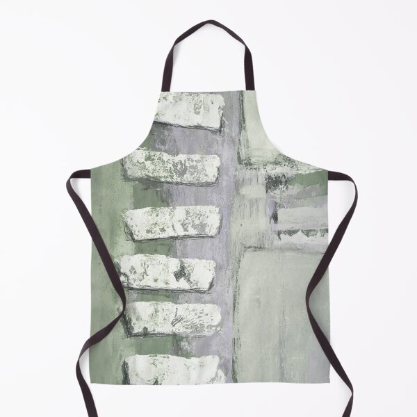 Item preview, Mint green gray abstract  designed and sold by ElaSzczepaniak.