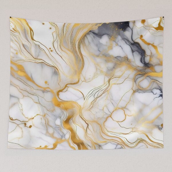 Item preview, Abstract marble texture with golden lines designed and sold by 4Seasons.