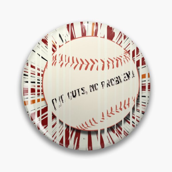 Item preview, Two outs, no problem! Black letters on a baseball designed and sold by SplashTastic.