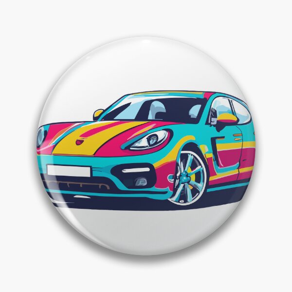 Item preview, Porsche Panamera - Cartoon Design designed and sold by PoppinDesigner.