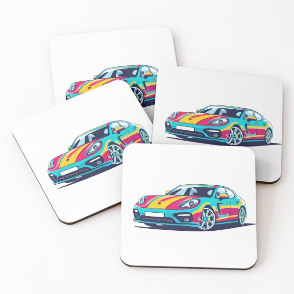 Item preview, Porsche Panamera - Cartoon Design designed and sold by PoppinDesigner.