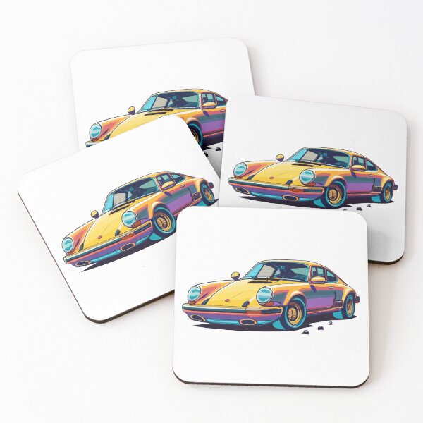 Item preview, Porsche Carrera clásico - Diseño de dibujos animados designed and sold by PoppinDesigner.