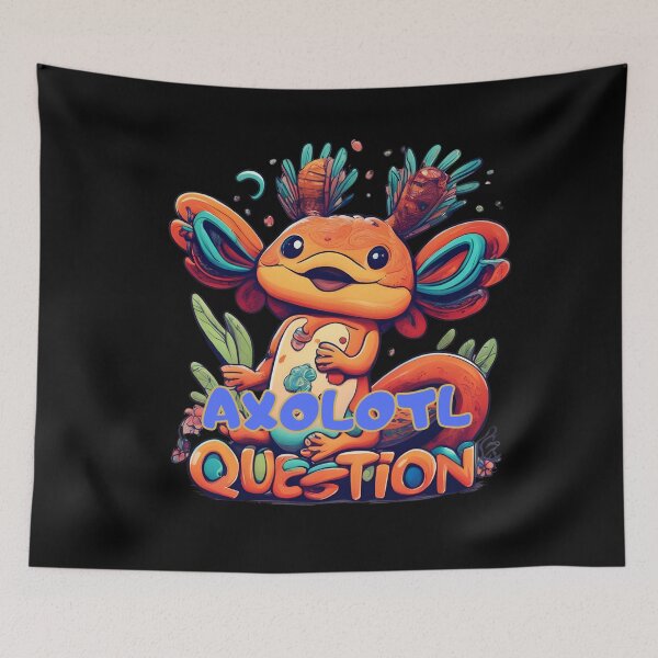 Item preview,  AXOLOTL,QUESTION,MOM, DAD, GIFT, PYJAMAS designed and sold by carlos crane.