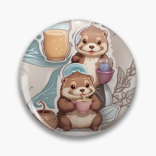 Item preview, Otter Pattern Otter Seamless Pattern designed and sold by PatternPetal.
