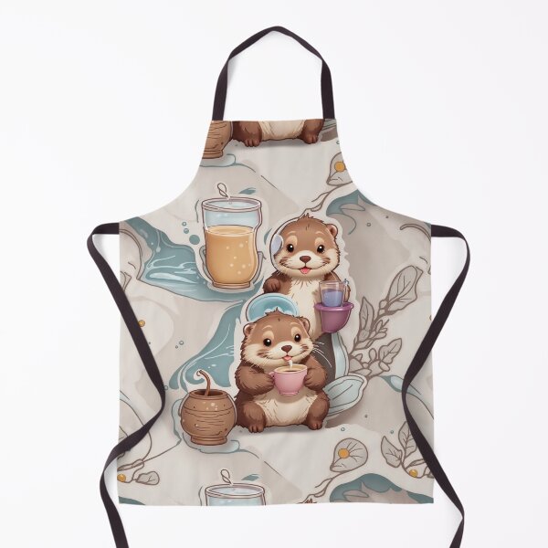 Item preview, Otter Pattern Otter Seamless Pattern designed and sold by PatternPetal.