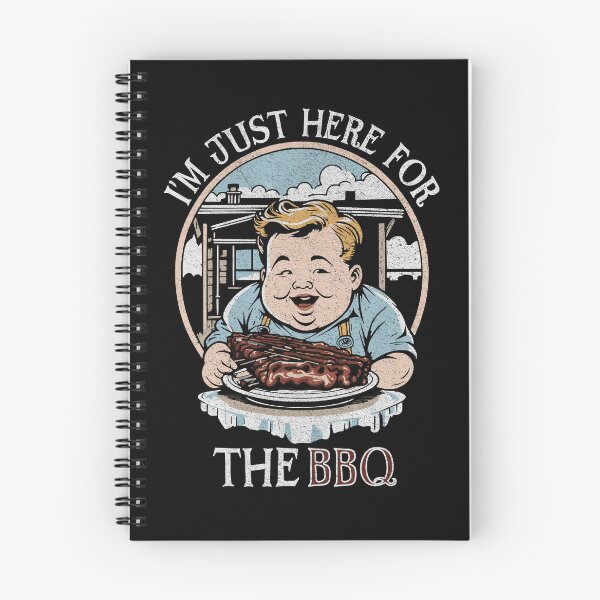 Item preview, BBQ Lover's Humor T-Shirt - I'm just here for the BBQ designed and sold by AmorcitoDesigns.