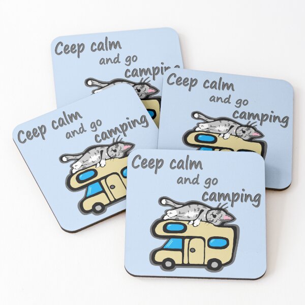 Item preview, Keep calm and go camping designed and sold by Ladvarian.